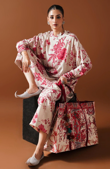 Sapphire - Summer 2PC Lawn Digital Printed Dress - VL1425