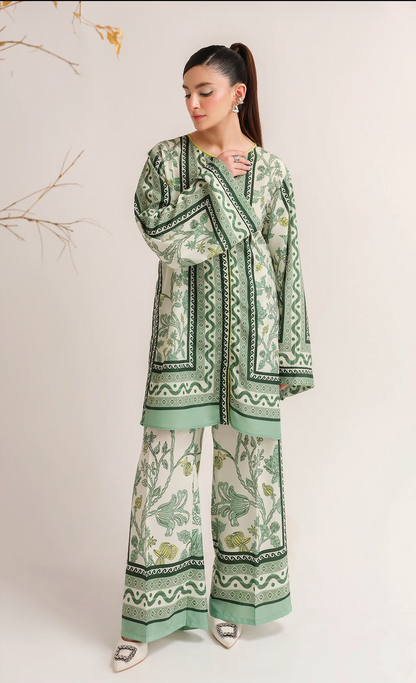Sapphire - Summer 2PC Lawn Digital Printed Dress - VL1426