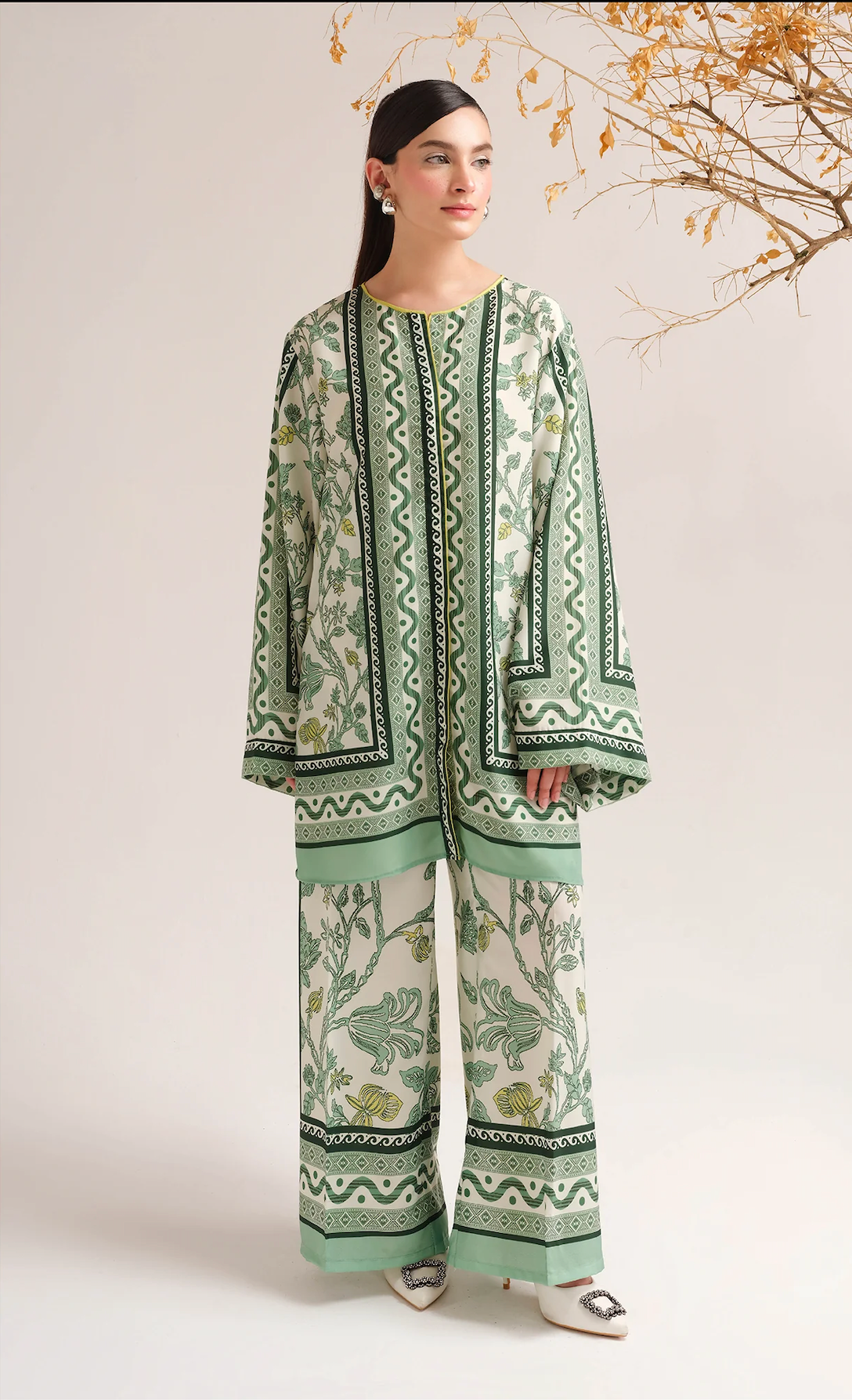 Sapphire - Summer 2PC Lawn Digital Printed Dress - VL1426