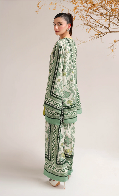 Sapphire - Summer 2PC Lawn Digital Printed Dress - VL1426