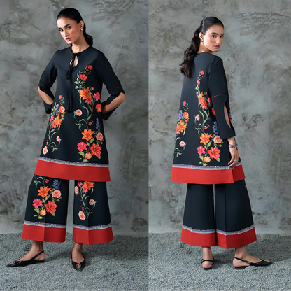Veezal - Summer 2PC Lawn Digital Printed Dress - VL1382