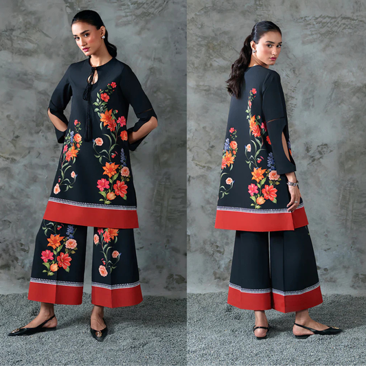 Veezal - Summer 2PC Lawn Digital Printed Dress - VL1382