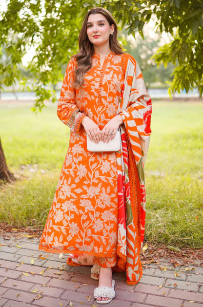 Sapphire - Summer 3PC Lawn Digital Printed Dress - VL1238
