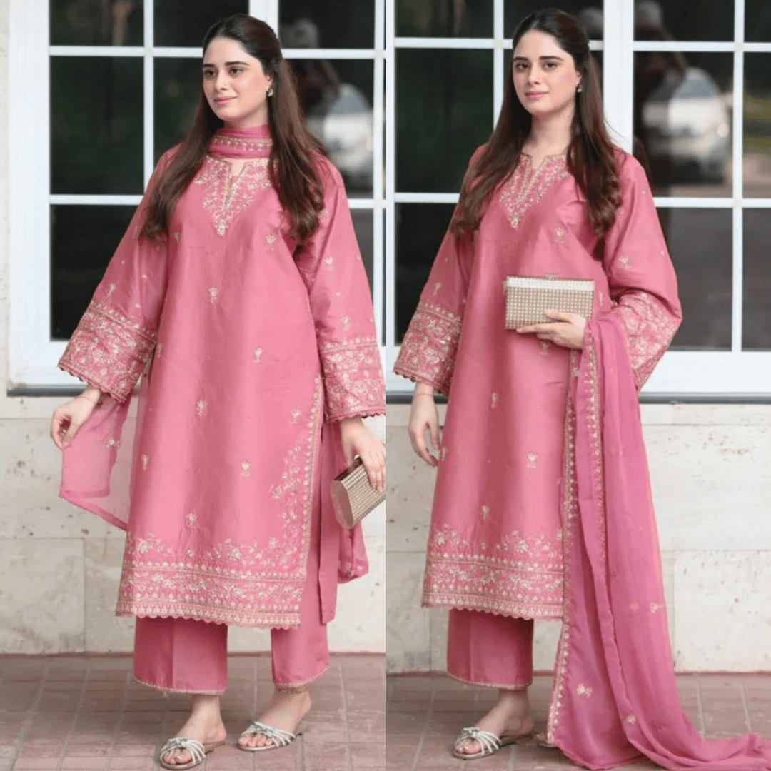 Summer 3PC Lawn Embroidered Suit - VL1336