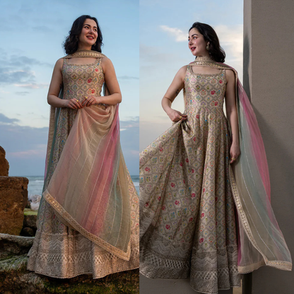 Veezal - Summer 3PC Lawn Digital Printed Dress - Vl1376