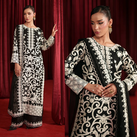 GulAhmed - Summer 3PC Lawn Digital Printed Dress - VL1409