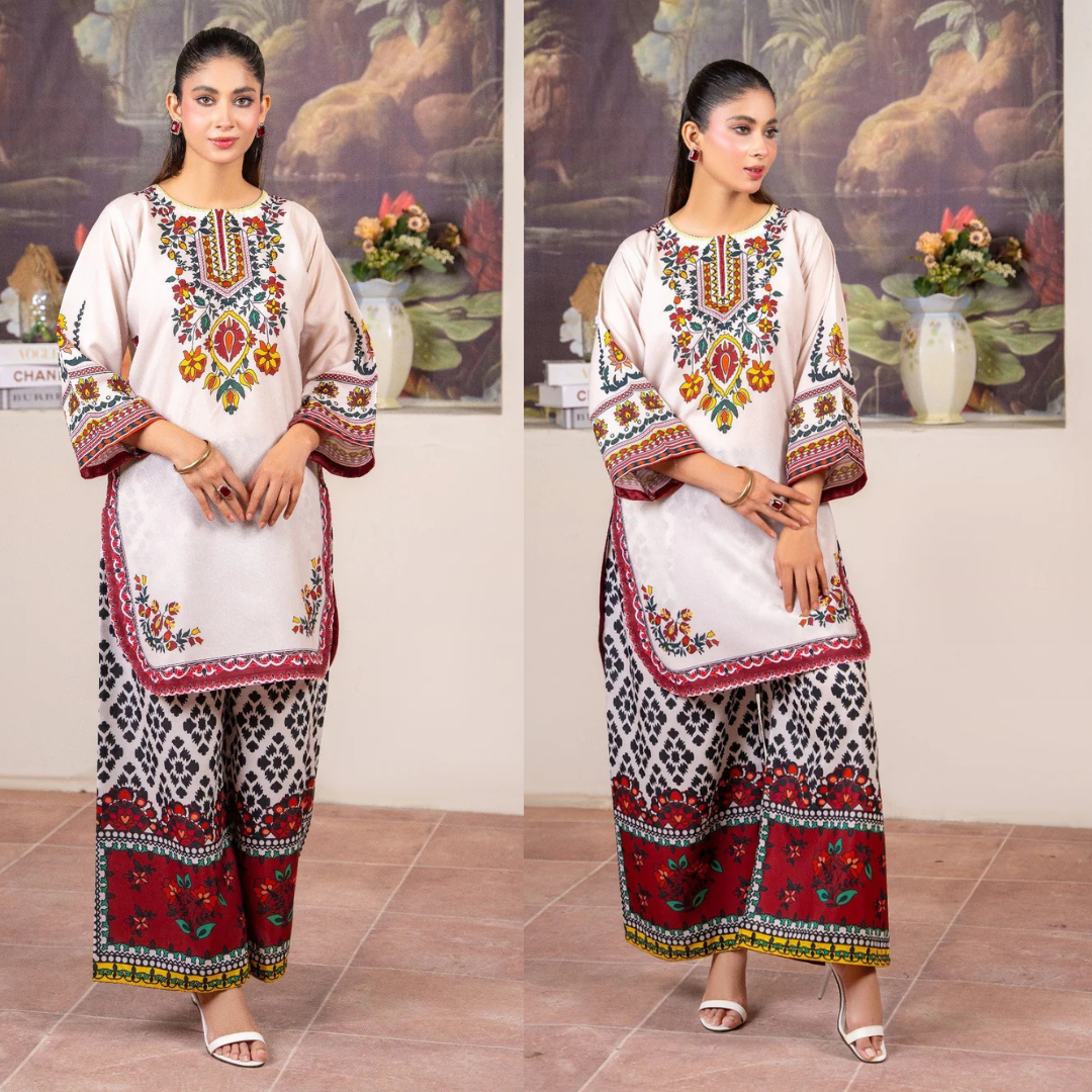Sapphire - Summer 2PC Lawn Digital Printed Dress - VL1429