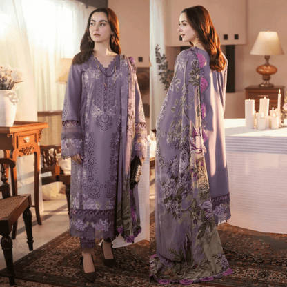 Jade - 3PC Lawn Chickenkari Embroidered Suit - VL933