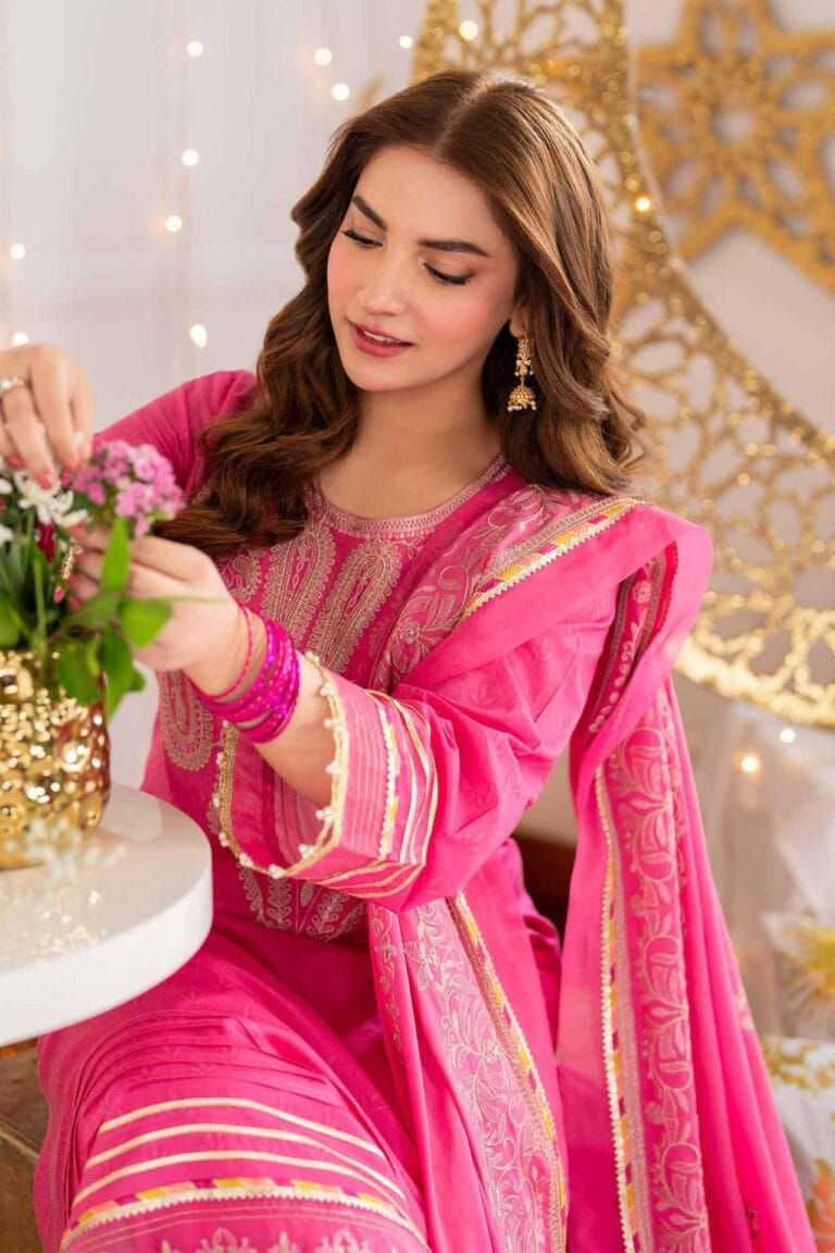 3PC Lawn Heavy Embroidered Shirt - VL1280