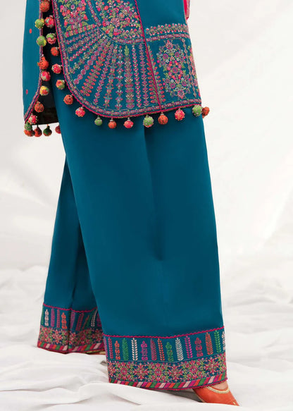 Hussain Rehar Winter Embroidered 3pc Dhanak Suite - VL1223