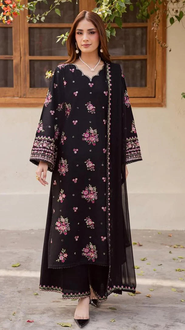 Lawn 3PC Embroidered Suit - VL1281