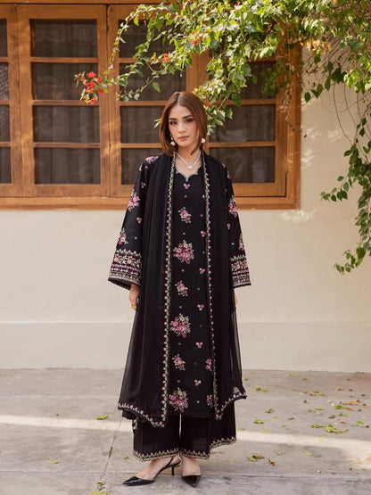 Lawn 3PC Embroidered Suit - VL1281