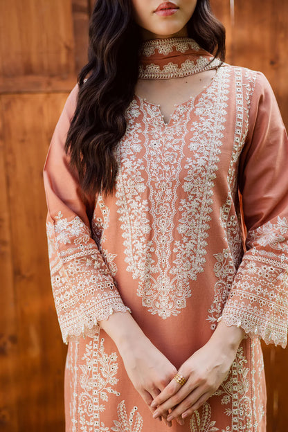 Summer 3PC Lawn Embroidered Suit - VL1328