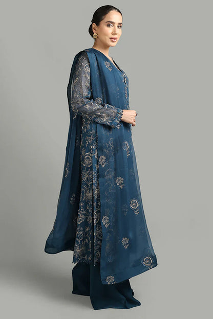 Bareeze - Embroidered Dhanak Three Piece Winter Collection - VL1264