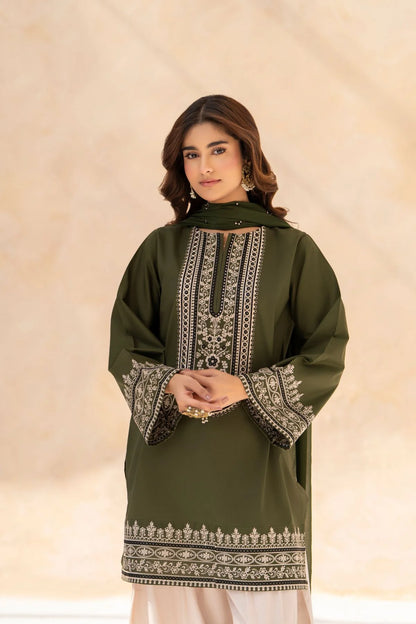 Sapphire - Summer 3PC Lawn Embroidered Suit - VL1395