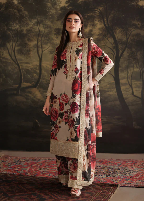Veezal - Summer 3PC Lawn Digital Printed Dress - Vl1379
