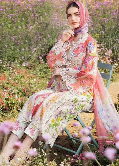 Veezal - Summer 3PC Lawn Digital Printed Dress - Vl1364