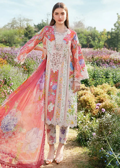 Veezal - Summer 3PC Lawn Digital Printed Dress - Vl1364