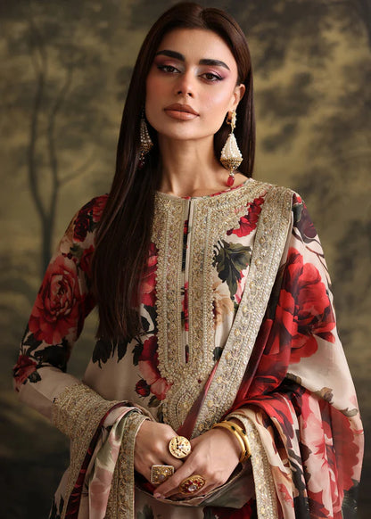 Veezal - Summer 3PC Lawn Digital Printed Dress - Vl1379
