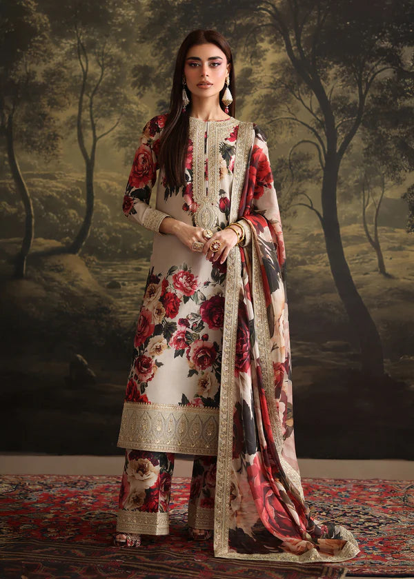 Veezal - Summer 3PC Lawn Digital Printed Dress - Vl1379