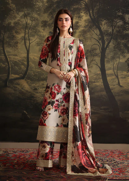 Veezal - Summer 3PC Lawn Digital Printed Dress - Vl1379