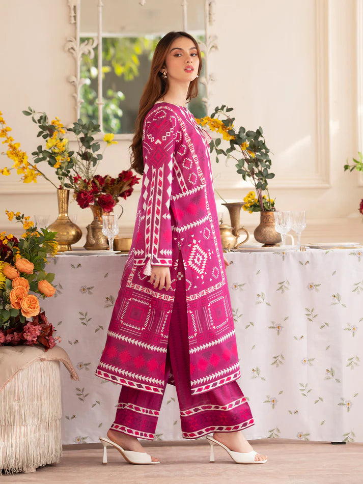 Veezal - Summer 2PC Lawn Digital Printed Dress - VL1348
