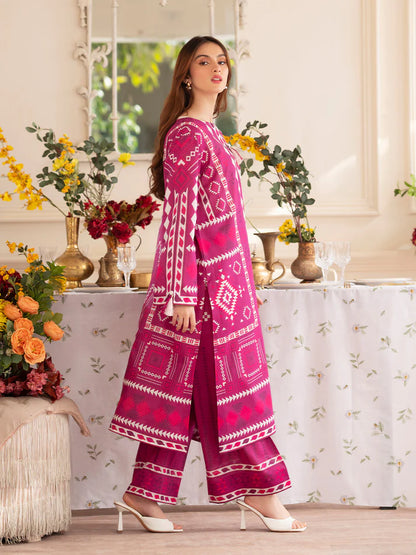 Veezal - Summer 2PC Lawn Digital Printed Dress - VL1348