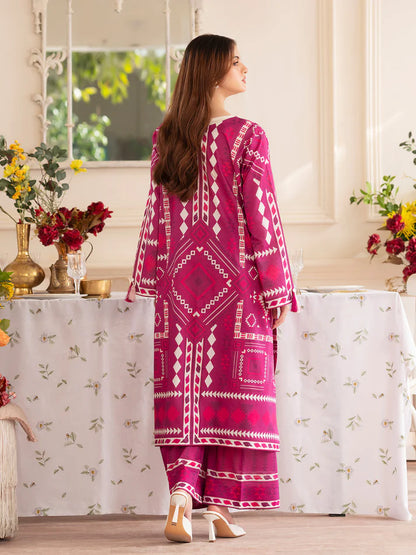 Veezal - Summer 2PC Lawn Digital Printed Dress - VL1348