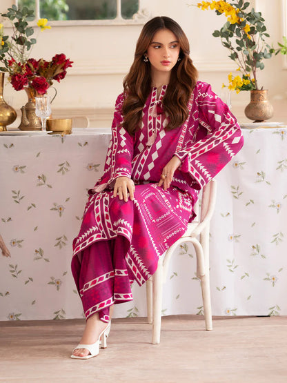 Veezal - Summer 2PC Lawn Digital Printed Dress - VL1348