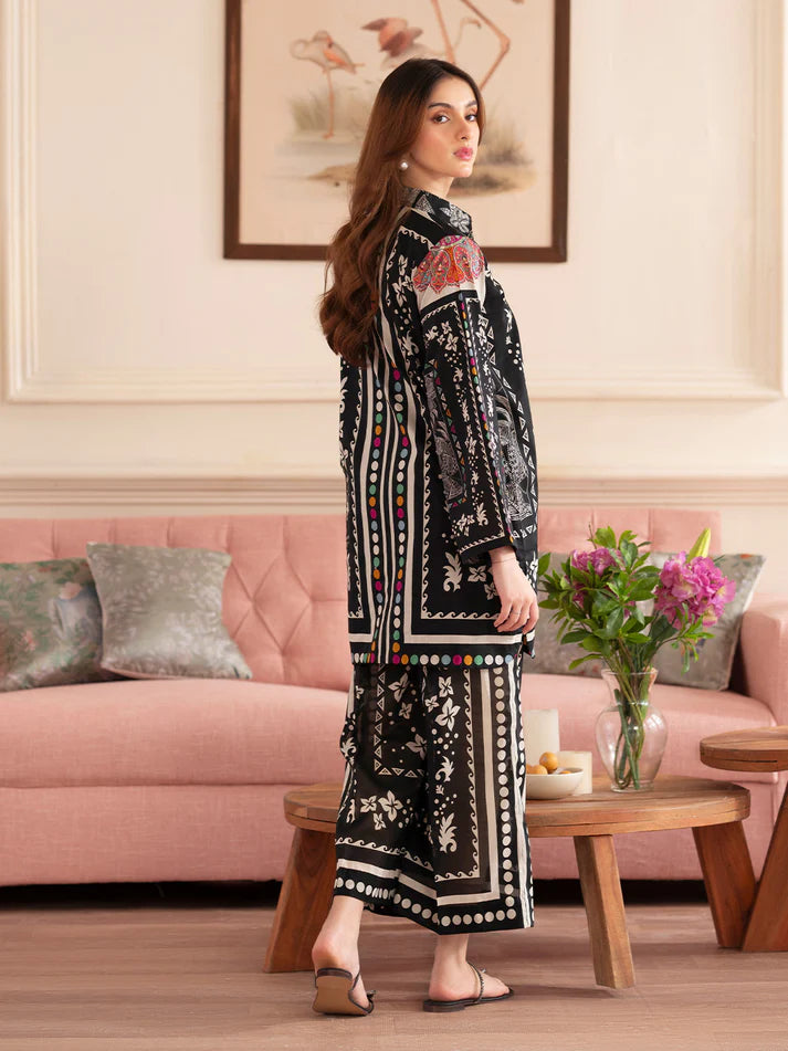 Veezal - Summer 2PC Lawn Digital Printed Dress - VL1347