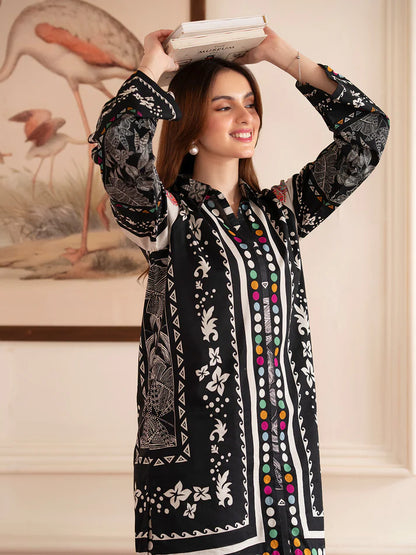 Veezal - Summer 2PC Lawn Digital Printed Dress - VL1347